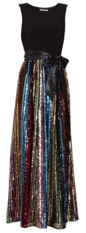 Sequin Maxi Dress in Aga - Elegant and Glamorous Option