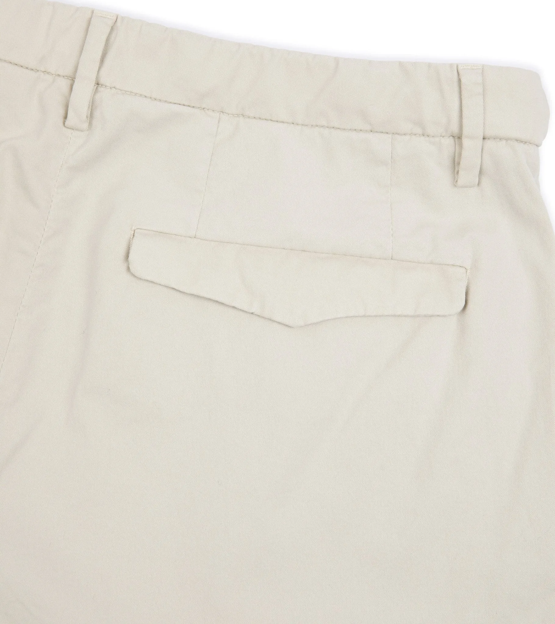 Barena Masco Trevo Cotton Twill Trousers: Beige