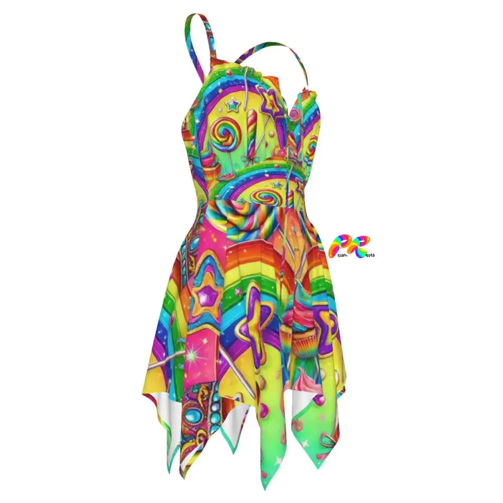 Candy Crush Rave Fae Dress