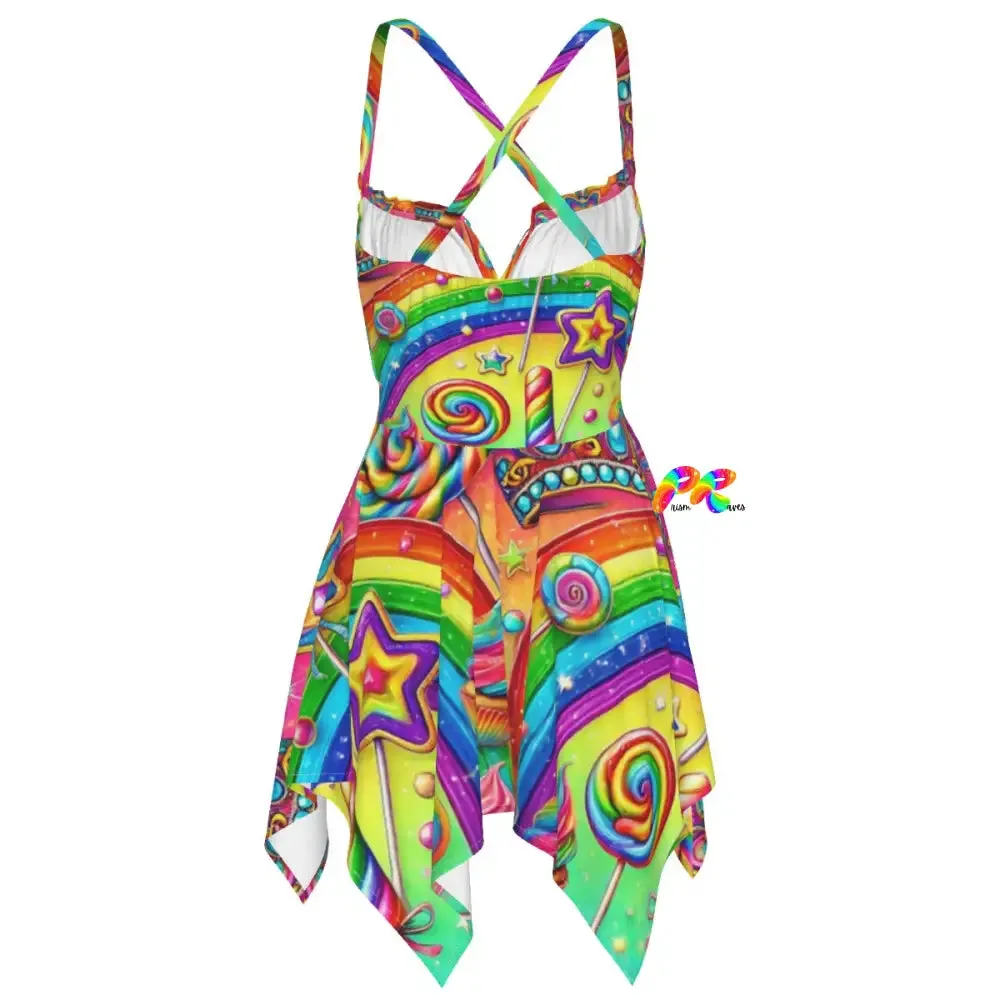 Candy Crush Rave Fae Dress