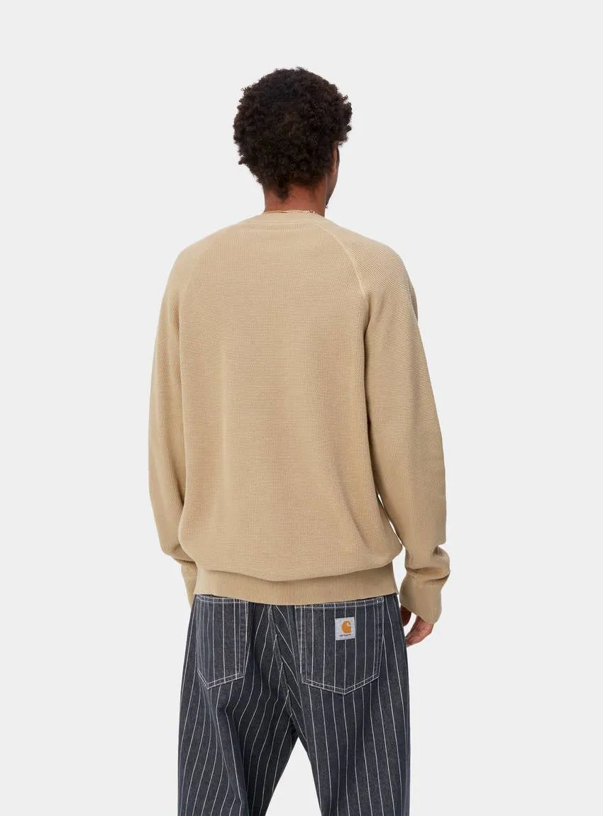 Carhartt Chase Sweater / knit sable Tan