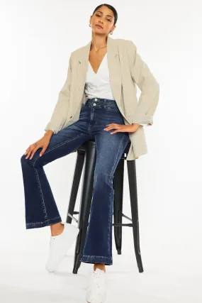 Caroline High Rise Flare Jeans