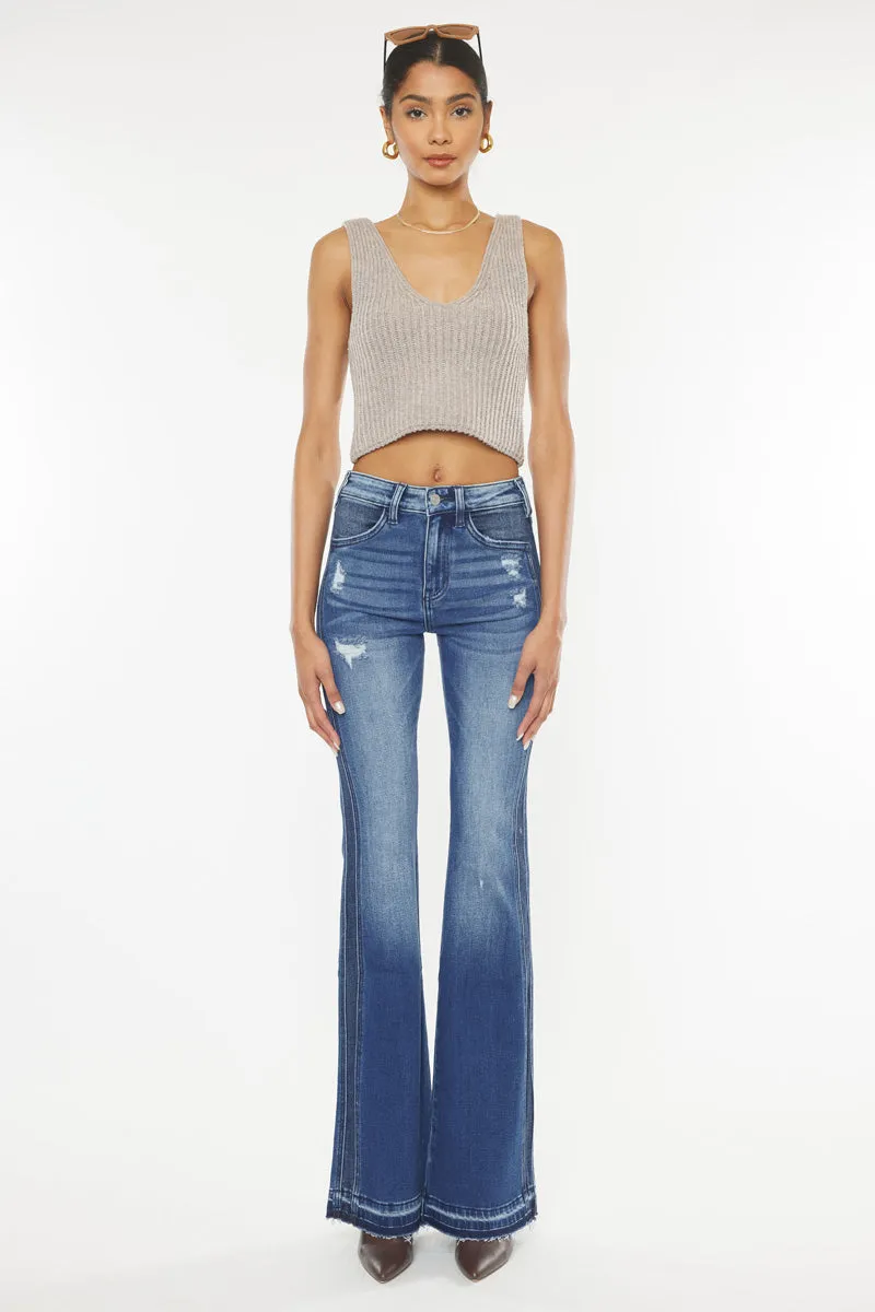 Clemont High Rise Flare Jeans