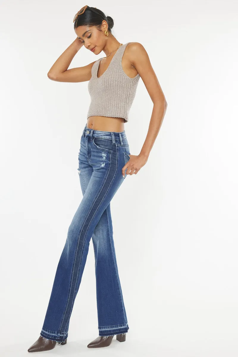 Clemont High Rise Flare Jeans