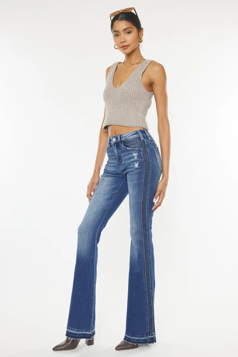 Clemont High Rise Flare Jeans