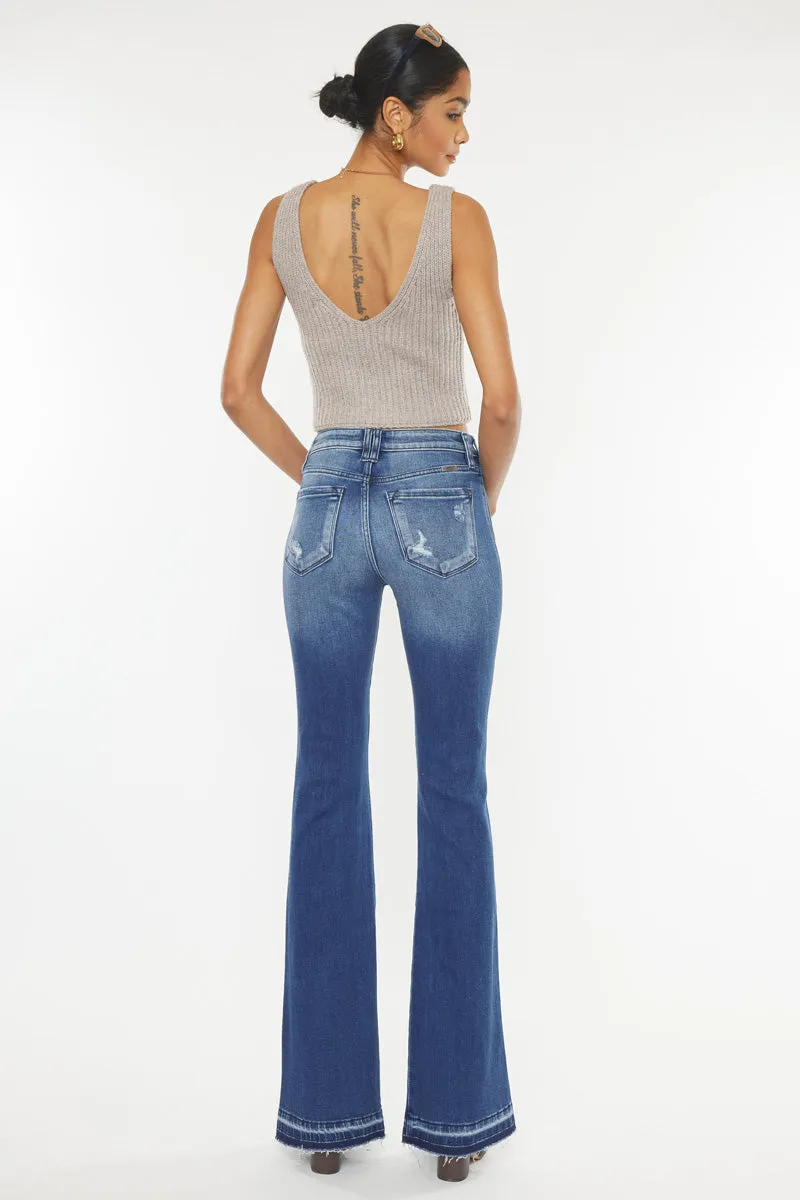 Clemont High Rise Flare Jeans