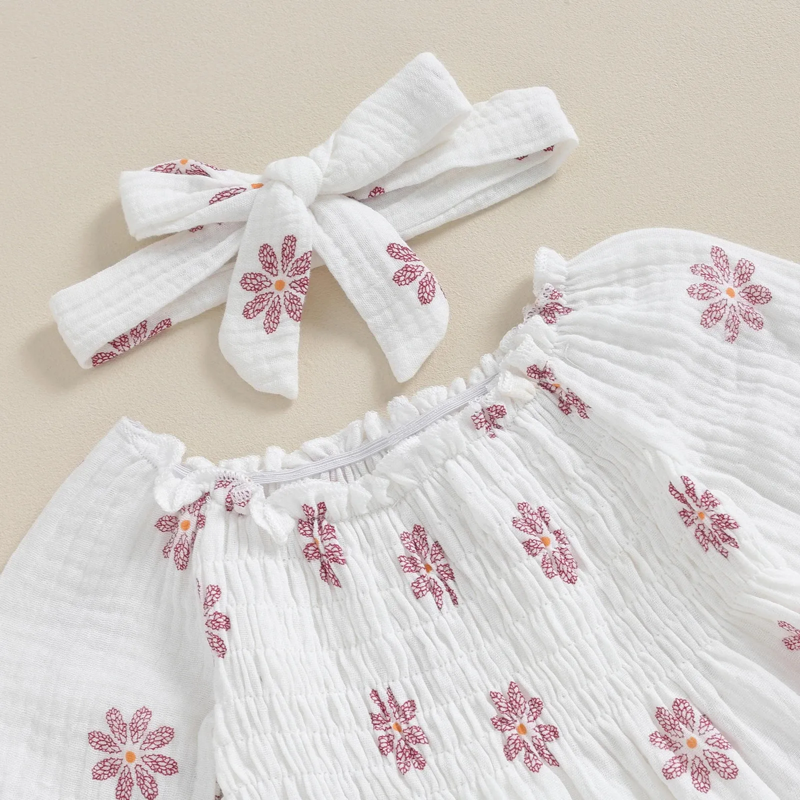 DAHLIA Smocked Floral Dress