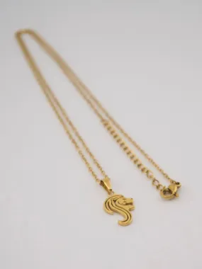 DAINTY LION FRANCO CHAIN- GOLD