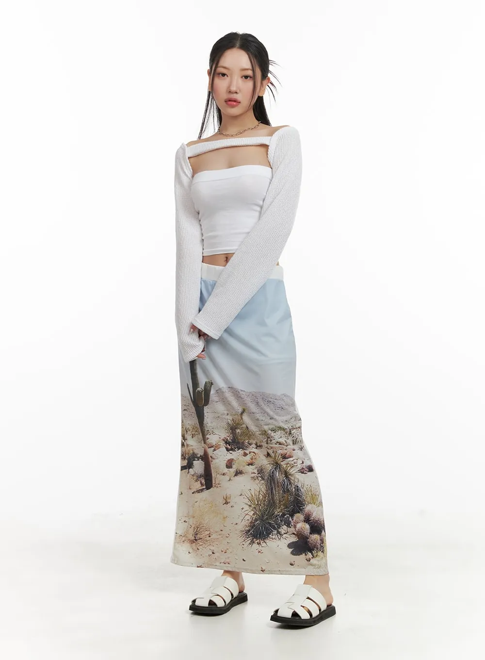 Desert Dream Maxi Skirt CA416