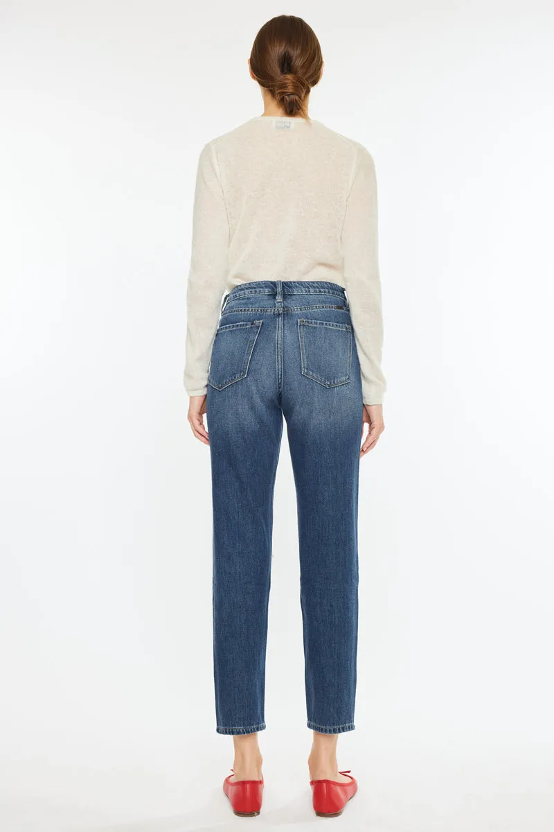 Elsa High Rise Mom Jeans