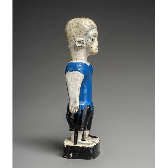 Fon Hohovi Twin Memorial Figure by The Master of the Blue Shorts Carver, Benin / Togo #598