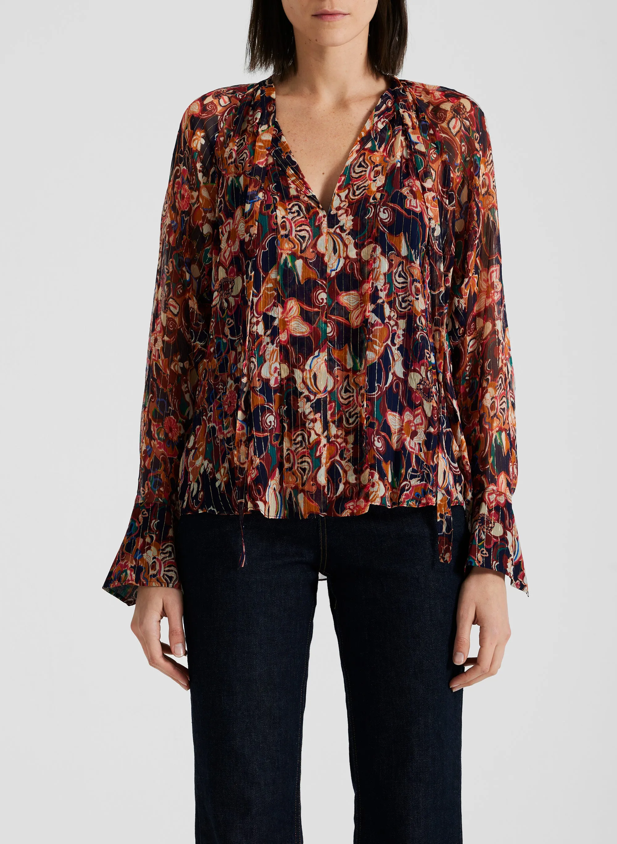 Frida Silk Top