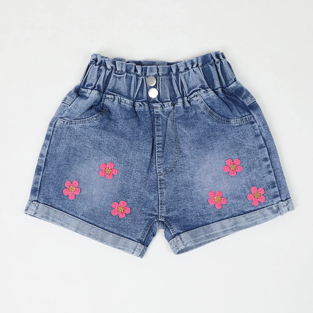 Girls Short - Blue