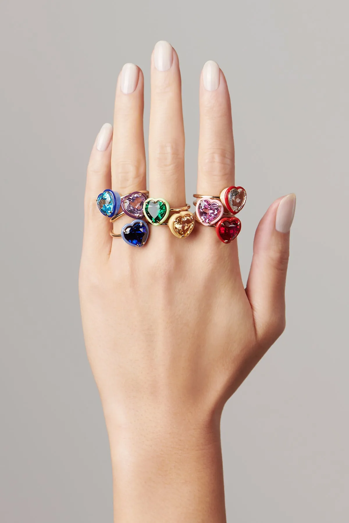 Heart Cocktail Ring - In Stock