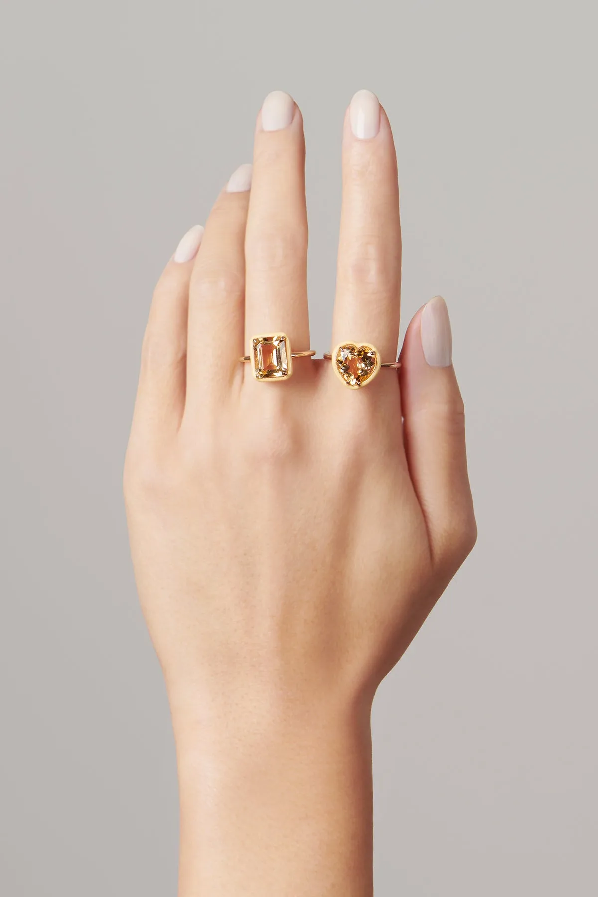 Heart Cocktail Ring - In Stock