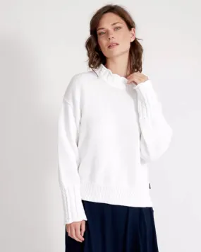 Holebrook Ester Turtle Neck White