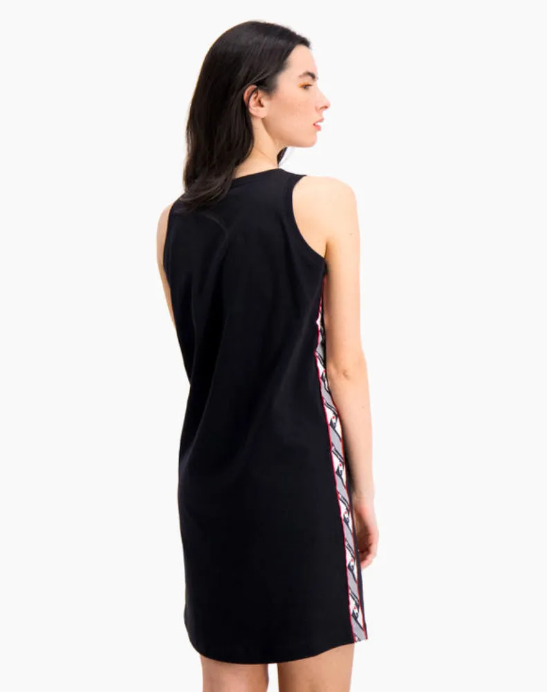 JACQUARD LOGO TAPE TANK DRESS