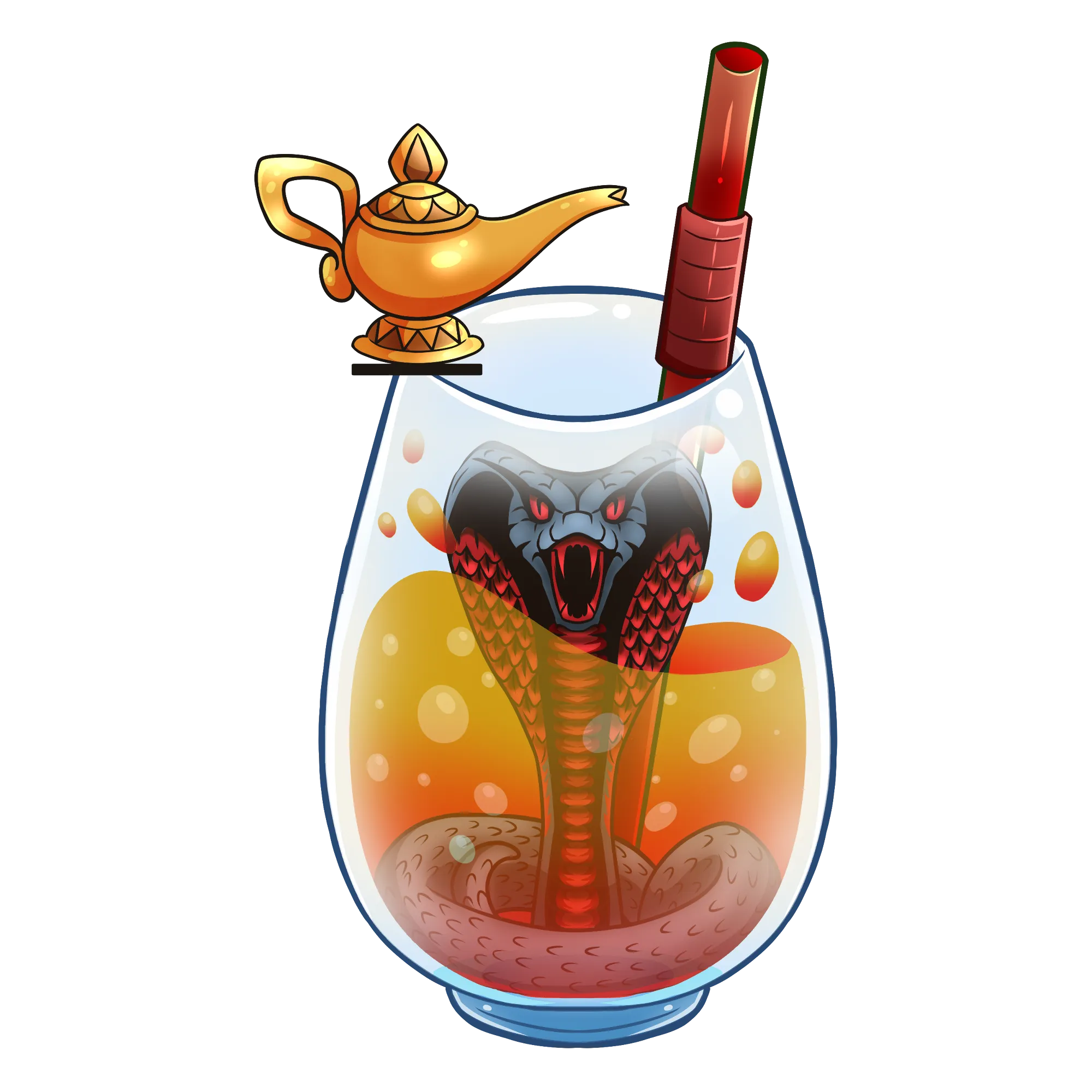 Jafar Cocktail Sticker