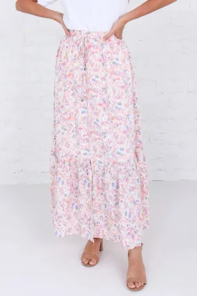 Kelsey Fun Floral Maxi Skirt