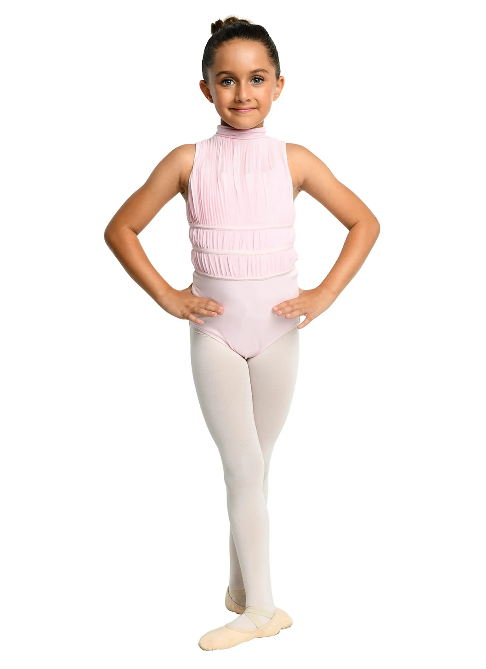 Kids Chantal Mockneck Leotard