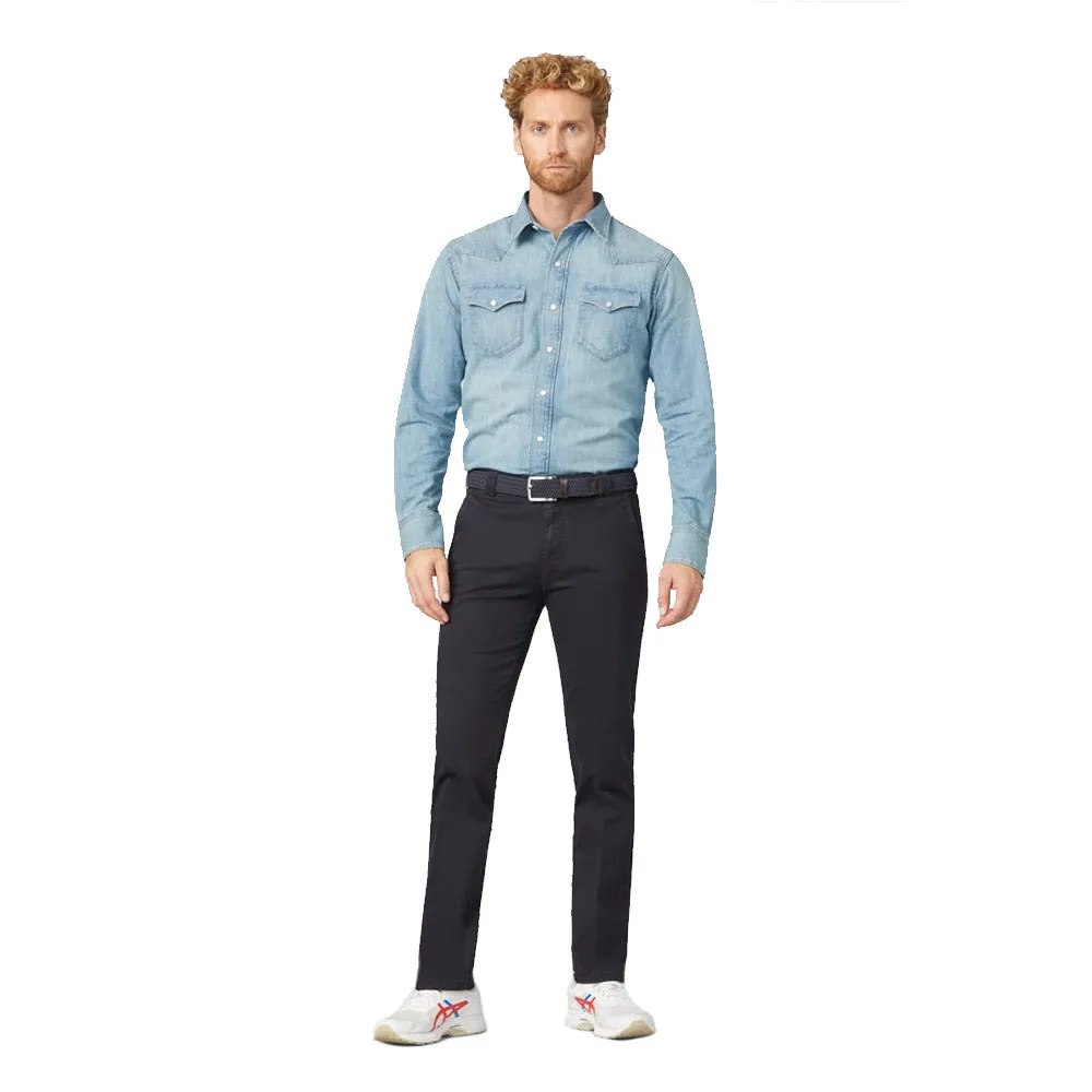 Meyer Soft Cotton Chino - Navy