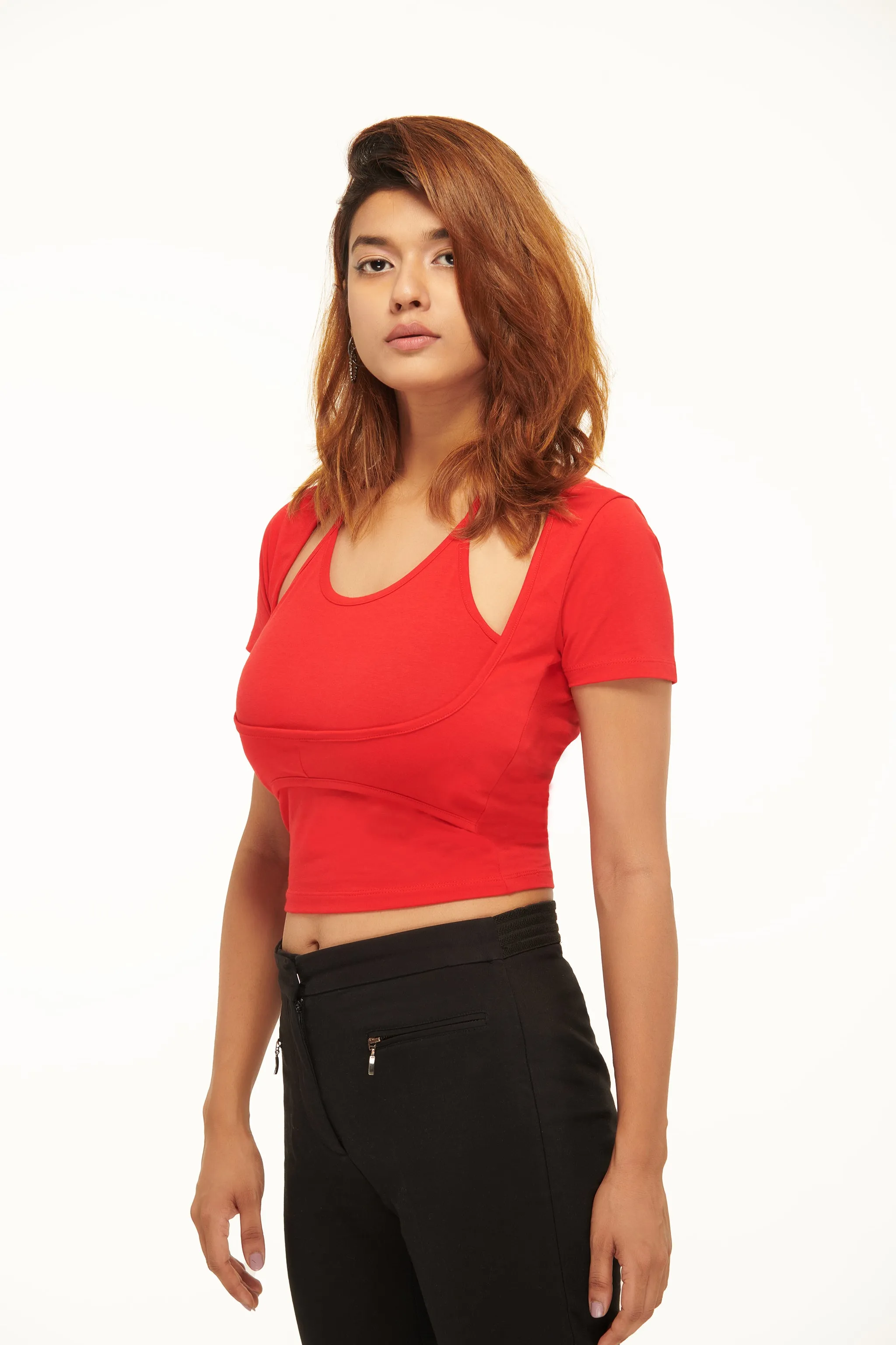 Mock Double-Layered Top