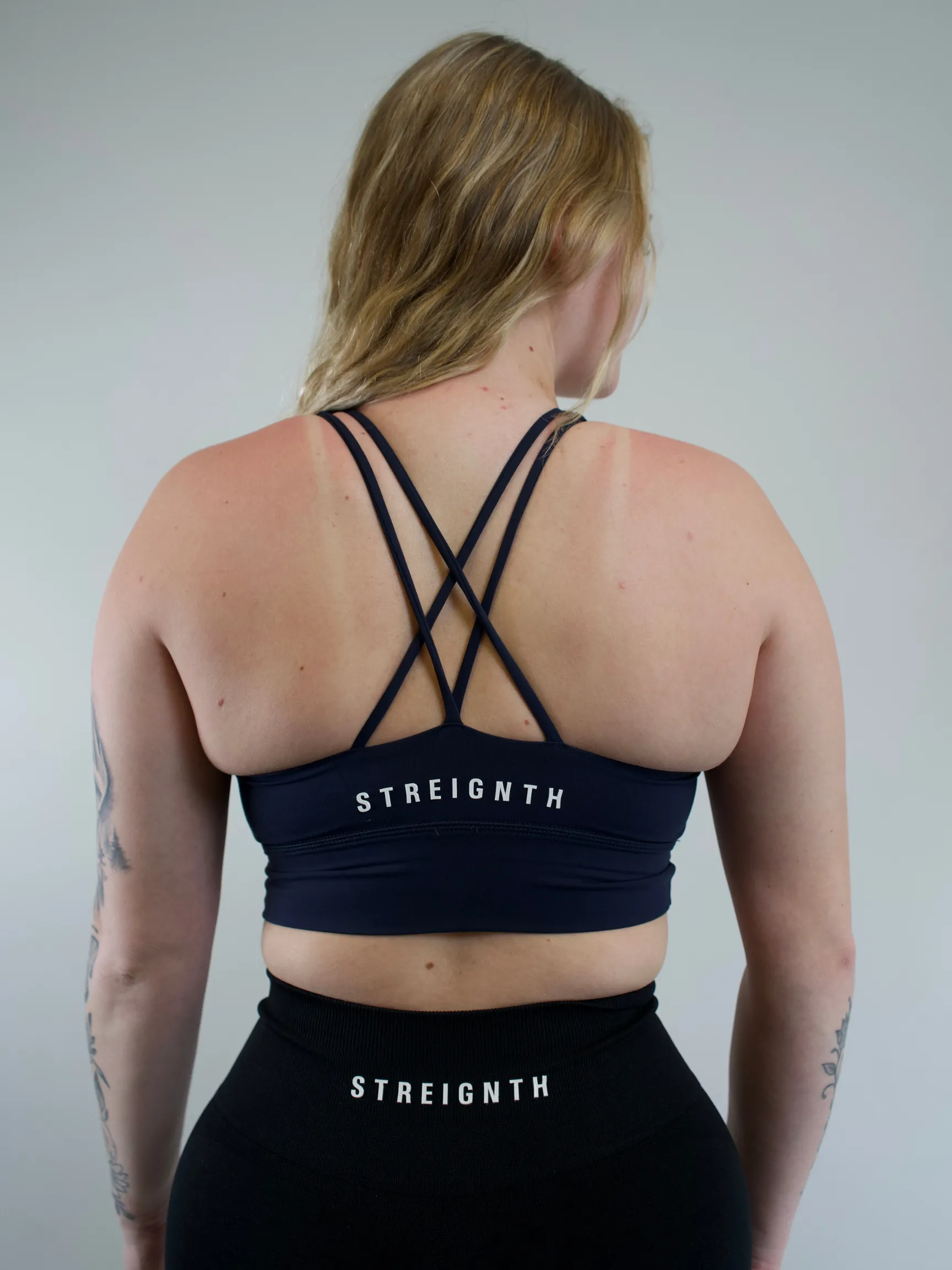 NEW- "STREIGNTH" CROSSBACK SPORTS BRA