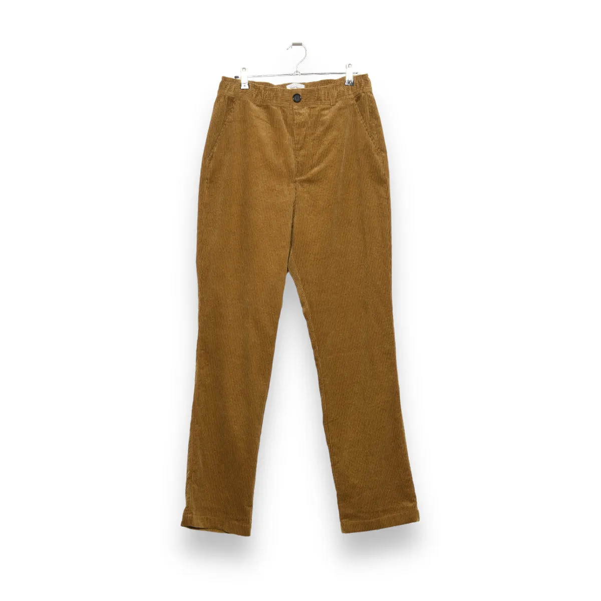 Oliver Spencer Drawstring Trousers Hudson Cord tan