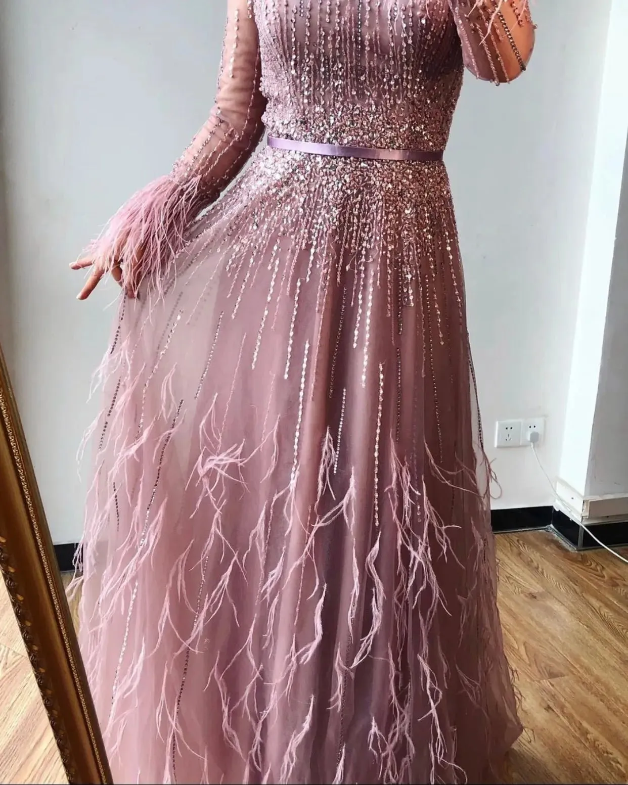 Paris - Pink Evening Gown