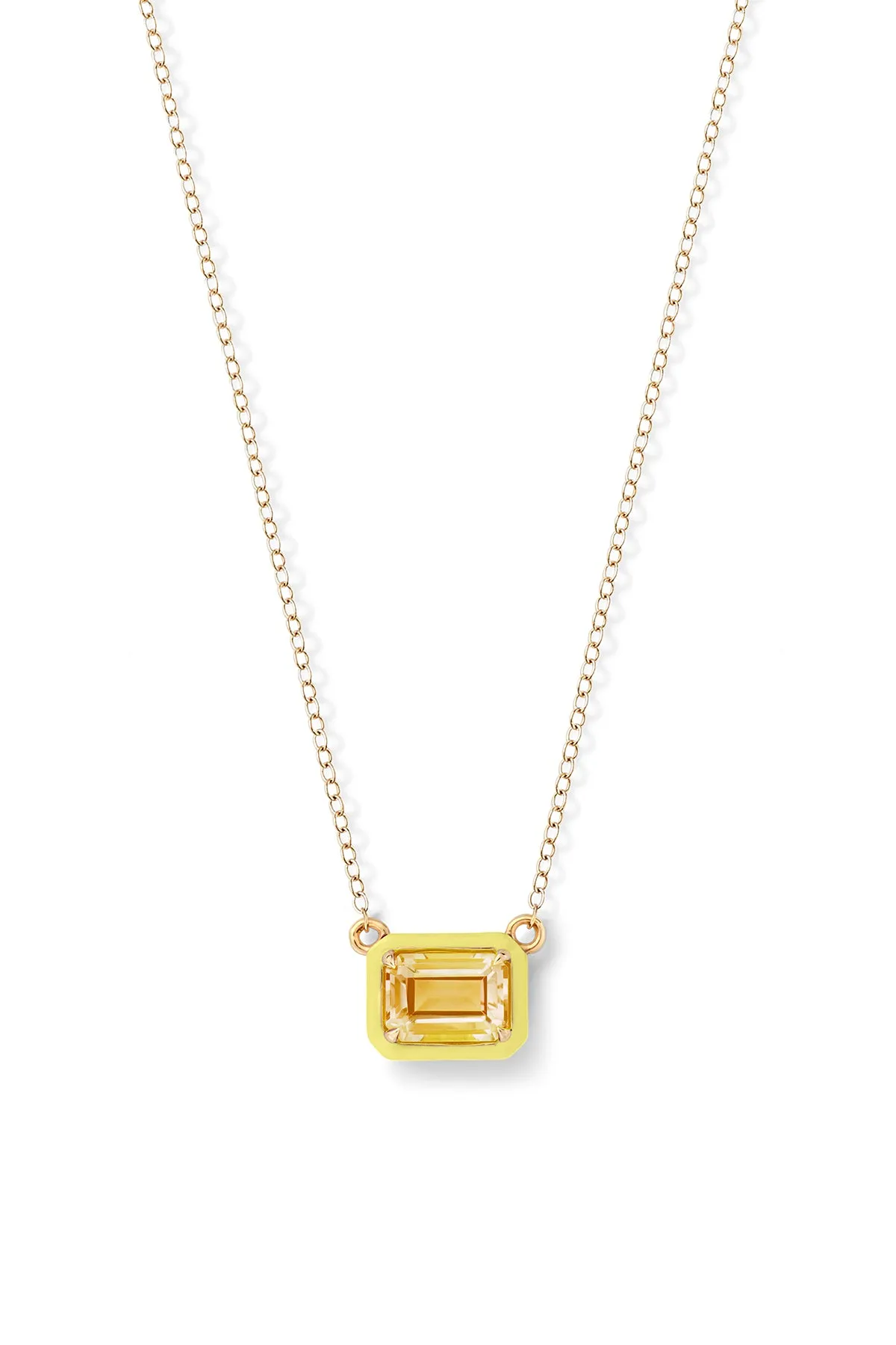 Rectangular Cocktail Necklace