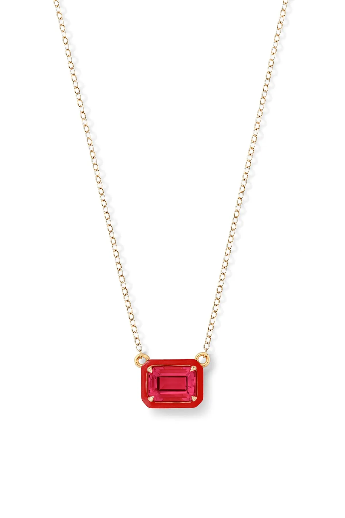 Rectangular Cocktail Necklace