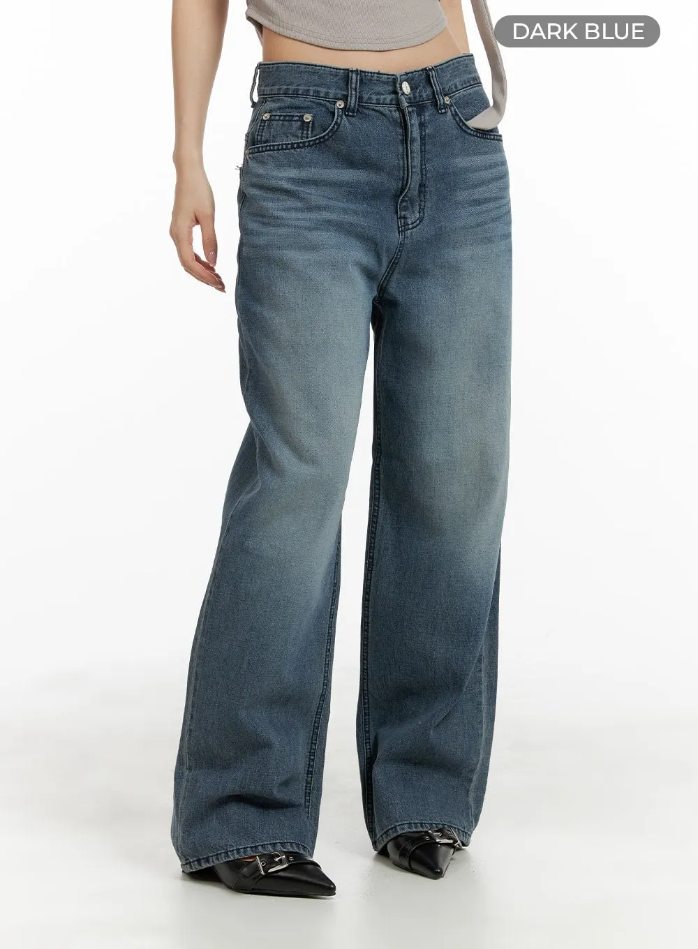 Recycled Wide Leg Jeans (UNISEX) CM420