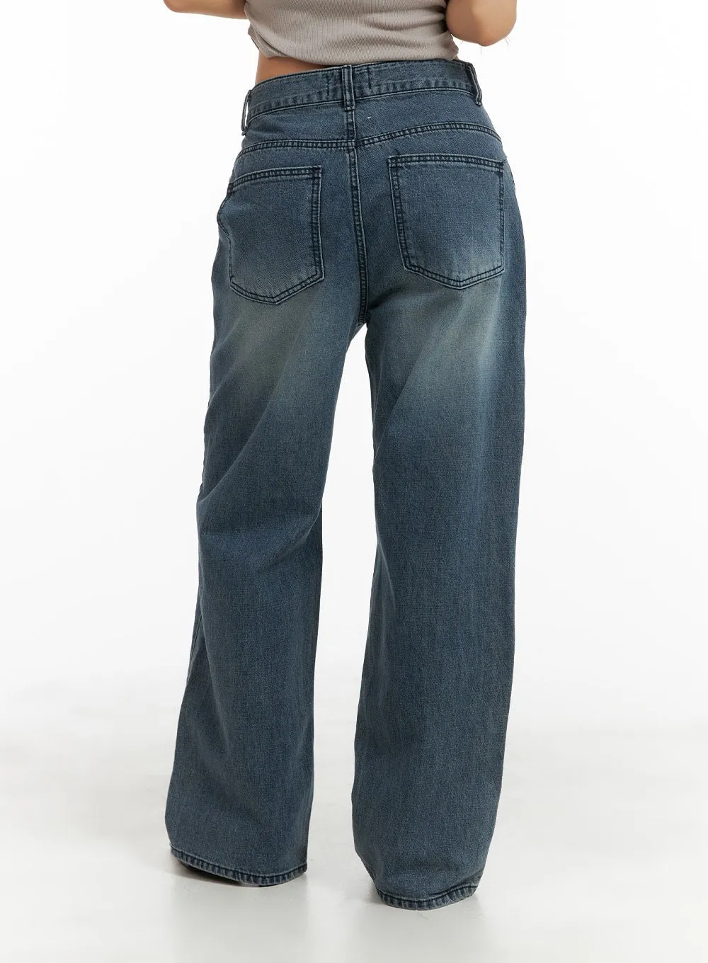 Recycled Wide Leg Jeans (UNISEX) CM420