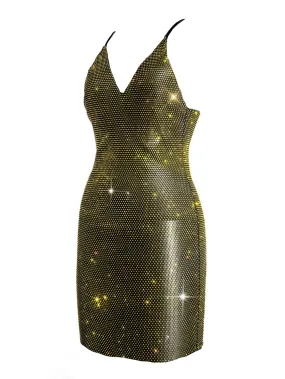 SPARKLE GREEN DRESS