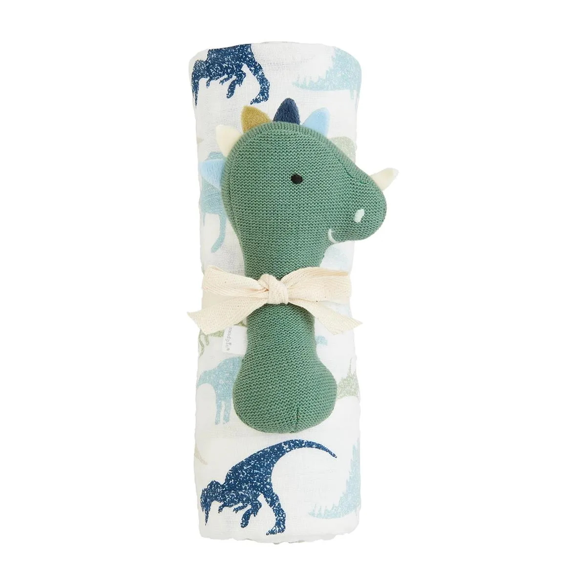 Swaddle & Rattle Set