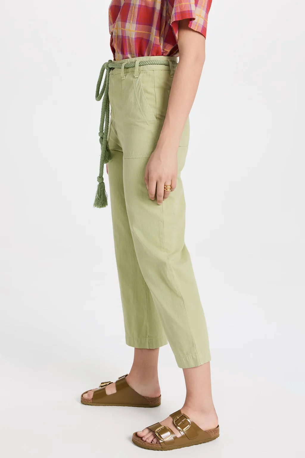 THE GREAT VOYAGER PANT IN WASHED SWEETGRASS