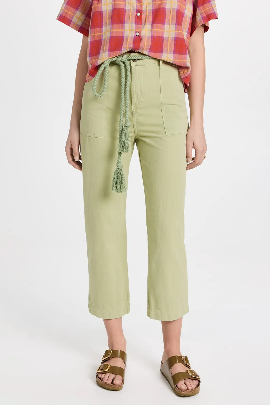 THE GREAT VOYAGER PANT IN WASHED SWEETGRASS