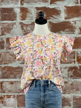 THML Dandy Top in Pastel Floral