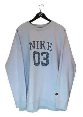 Vintage Nike Spellout Sweater XL