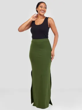 Vivo Jira Maxi Skirt - Hunters Green