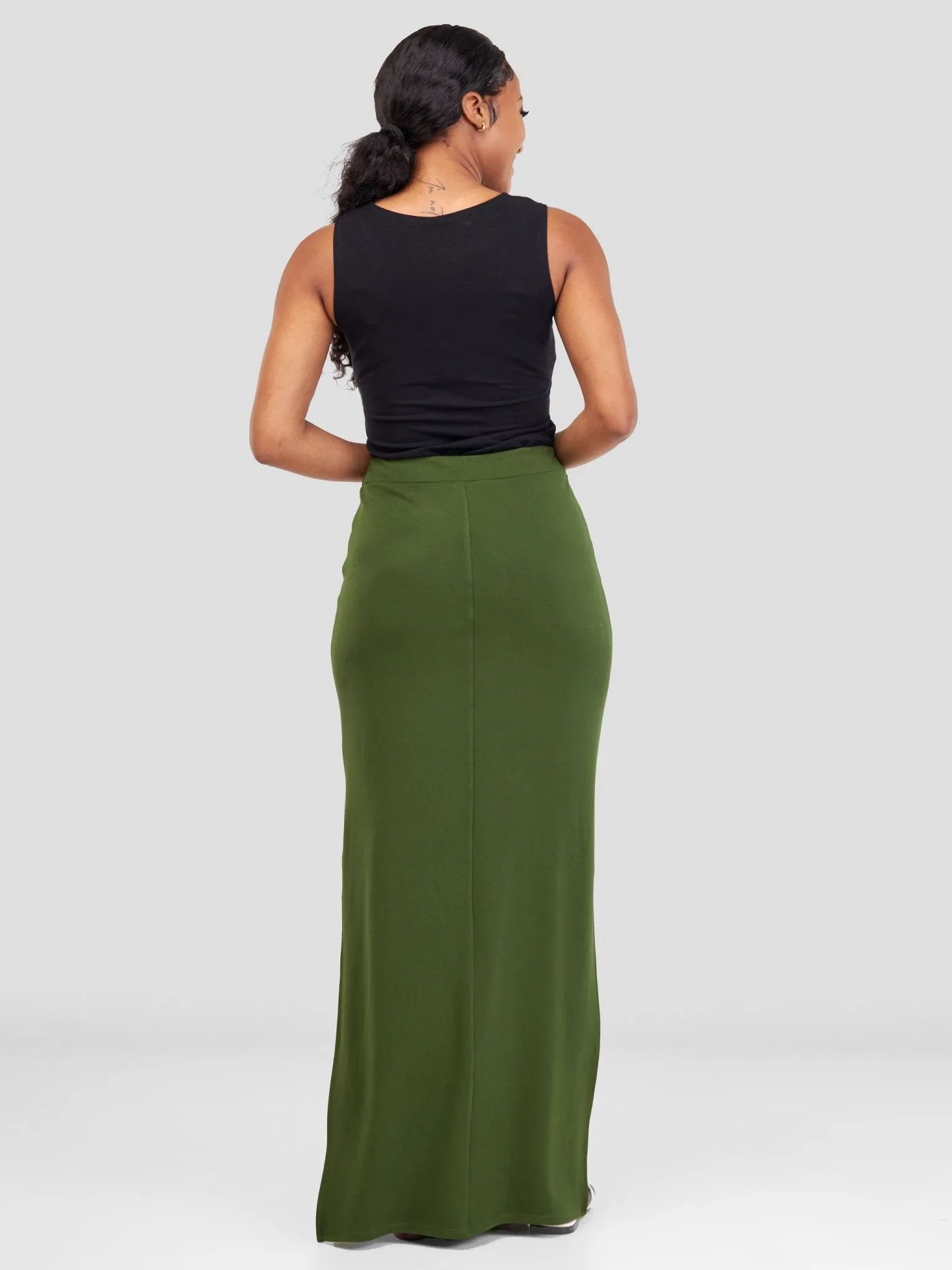 Vivo Jira Maxi Skirt - Hunters Green