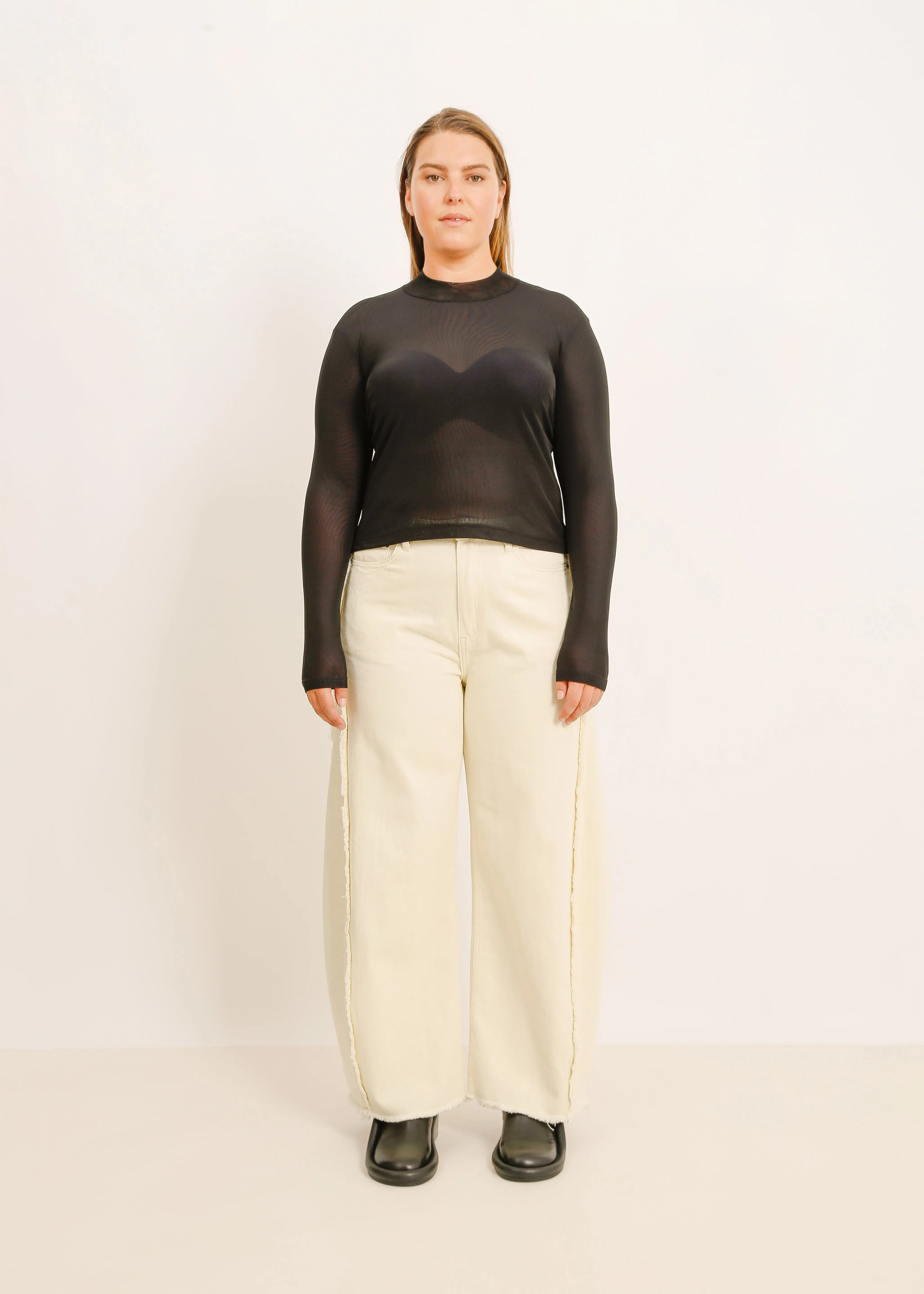 W24 | MAXINE SKIVVY / BLACK