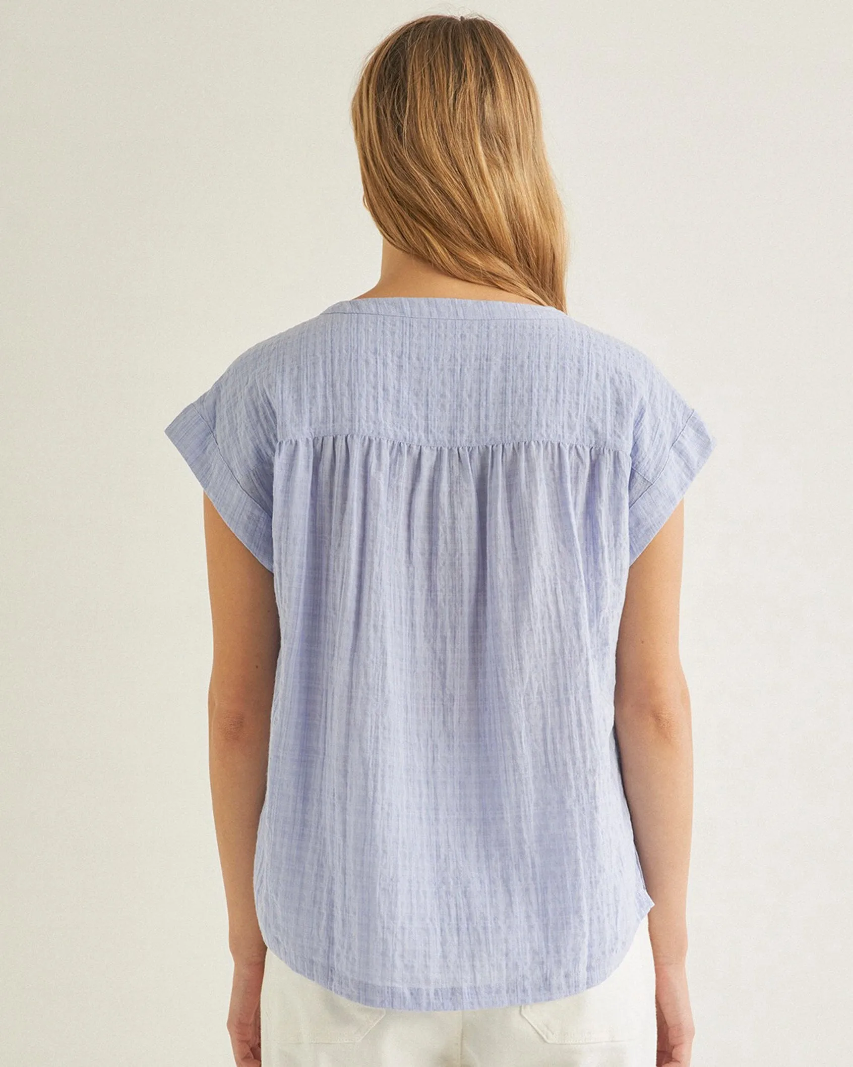 Yerse Artemisia Short Sleeve Top